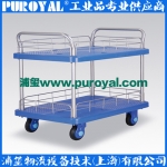 靜音手推車(chē) 超靜音PLA250-T2-HL2-D 二層護(hù)欄式